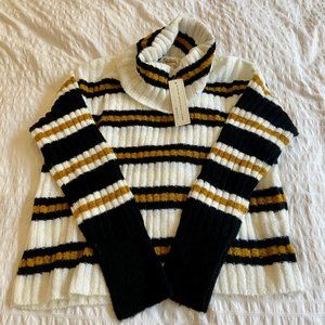 Ten Sixty Sherman Striped Turtleneck Sweater